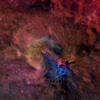 ドーン探査機が明らかにした小惑星ベスタ、アエリアクレーターのカラー画像