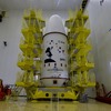 ガイア衛星を搭載したフェアリング部分