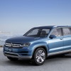 デトロイトモーターショー13で公開された、VW クロスブルーSUV