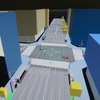 点群情報と全方位カメラから取得される画像をもとに図化。これに制御に活用する車線中心線、速度規制情報などが付加される。