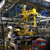 スバル群馬製作所 矢島工場 第二製造部 第五トリム課。バッテリー搭載工程。