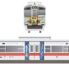 ラッピング列車「官兵衛号」のデザインイメージ。1月12日から運転を開始する。