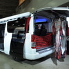 トヨタ GAZOO Racing に展示されたコマンドハイエース