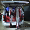 トヨタ GAZOO Racing に展示されたコマンドハイエース