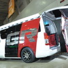 トヨタ GAZOO Racing に展示されたコマンドハイエース