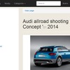ロシアの『AutoWP.ru』が伝えたアウディ オールロード シューティングブレーク コンセプト