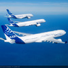 エアバス330、350、380航空機