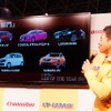 アップガレージは東京オートサロンの同社ブースにて、「いかちぃカー・オブ・ザ・イヤー」のグランプリ発表。新車部門はトヨタ『クラウン アスリート』が。名車部門はマツダ『RX-7（FD3S）』が受賞している。