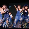 今年のオートサロンはイベントホールにのみステージを設定。痛車系やアキバ系イベントでもおなじみのアイドルグループ「ALLOVER」は広いステージを駆け巡った。