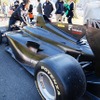 今年から使用されるスーパーフォーミュラの新シャシー「SF14」、ホンダエンジンを搭載したバージョンがオートサロンのデモ走行に登場した。