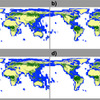 新森林・非森林マップ(a)2007, b)2008, c)2009, d)2010）出典：JAXA