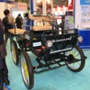 島根県次世代自動車等技術研究会が展示したキャパシター搭載EV
