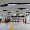 阪神三宮駅が環境省の「第4回省エネ・照明デザインアワード」で優秀事例に選出。写真は同駅西改札内コンコース