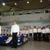 2014年トヨタモータースポーツ活動計画発表会に出席した豊田章男社長