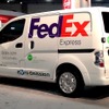 日産e-NV200のフェデックス仕様（ワシントンモーターショー14）