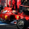 ヘレスでF14 Tのテストを行うキミ・ライコネン