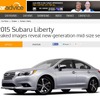 新型スバル レガシィの画像をリークした豪『car advice』