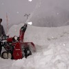 ホンダの小型除雪機