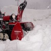 ホンダの小型除雪機