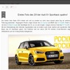 アウディS1スポーツバック クワトロをリークしたオーストリアの自動車メディア、『autofilou』