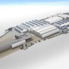 改修後の名古屋工場のイメージ。耐震化工事のほか全般・重要部検査で使用している設備の更新なども行う。