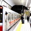 大阪市営地下鉄の御堂筋線の電車