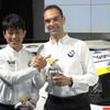 荒聖治選手（左）とヨルグ・ミラー選手（右）