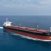 三井造船、トン・ヒル・シッピング向け5万6000重量トン型ばら積み貨物運搬船を引き渡し