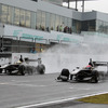 2013年SF最終戦でのSF14デモ走行。写真：MOBILITY LAND