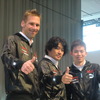 KONDOでGT500を戦うのはクルム（左）と佐々木大樹（右）。