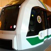 ハワイ・ホノルルに2017年開業予定の鉄道で使用される車両の実物大モデル