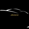 英アラッシュカーズの新型スーパーカーの予告イメージ