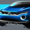 フォルクスワーゲン T-ROC のイメージスケッチ