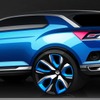 フォルクスワーゲン T-ROC のイメージスケッチ