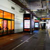 所沢駅の1番線ホーム（新宿線下り）。3月20日から列車の停止位置が一部変更される。