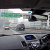 首都高での計測。平日ながら渋滞は少なめ