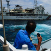 インド洋でMH370便の捜索に従事
