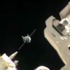 ISSに接近するソユーズTMA-12M宇宙船（38S）（出典：JAXA／NASA）