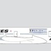 JAL、「SAMURAI BLUE応援ジェット2号機」を国際線に就航