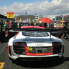開幕戦のスターティンググリッドについた#21 Audi R8 LMS ultra。