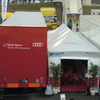 Audi Team Hitotsuyamaのパドックテント。