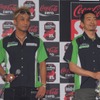 今季はアジアロードレース選手権に参戦中の藤原克昭選手（左）と、チームグリーンで全日本ロードレース（JSB1000）に参戦している柳川明選手