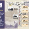 5月1日から発売される東上線100周年の記念切符。硬券乗車券5枚に台紙が付く。