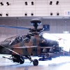 展示場の中にアパッチが入った。これもまた非現実的なシーン。