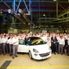 累計生産台数が300万台に到達したオペルのドイツ・アイゼナハ工場