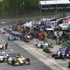 ピットの判断もいつも以上に難しいものとなったアラバマ戦。写真：INDYCAR