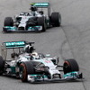 ニコ・ロズベルグとルイス・ハミルトン