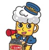 京阪は今年も大津線で、車内でビール飲み放題の「昭和レトロ　ビールde電車」を運行。画像はオリジナルキャラクターの「ビアでんでん」