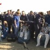 地上に帰還した37Sクルー（出典：JAXA／NASA）