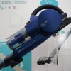 新開発のモーターとバッテリー別体構造により、本体部は約1.5kgと軽量化された